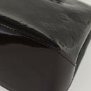 LOUIS VUITTON Monogram Vernis Wilshire PM Hand Bag Amarante M93641 Auth 138023-14