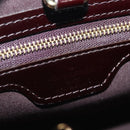LOUIS VUITTON Monogram Vernis Wilshire PM Hand Bag Amarante M93641 Auth 138023-18
