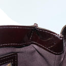 LOUIS VUITTON Monogram Vernis Wilshire PM Hand Bag Amarante M93641 Auth 138023-21