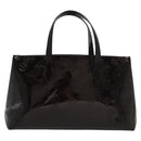 LOUIS VUITTON Monogram Vernis Wilshire PM Hand Bag Amarante M93641 Auth 138023-3