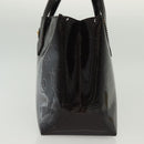 LOUIS VUITTON Monogram Vernis Wilshire PM Hand Bag Amarante M93641 Auth 138023-4