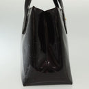 LOUIS VUITTON Monogram Vernis Wilshire PM Hand Bag Amarante M93641 Auth 138023-5