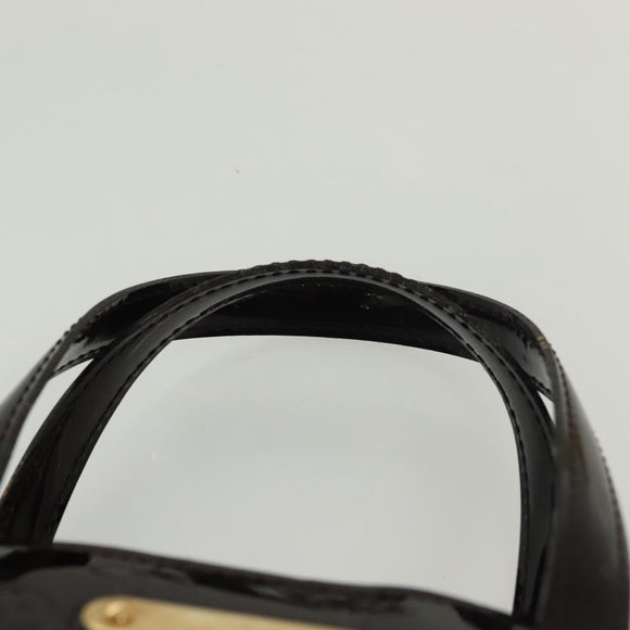 LOUIS VUITTON Monogram Vernis Wilshire PM Hand Bag Amarante M93641 Auth 138023