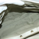 BVLGARI Chandra Shoulder Bag Leather White Gold Auth 138027-11