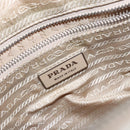 PRADA Shoulder Bag Nylon Pink Silver Auth 138032-20