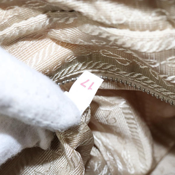 PRADA Shoulder Bag Nylon Pink Silver Auth 138032