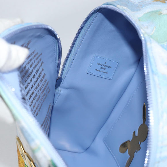 LOUIS VUITTON Masters Collection Van Gogh Palm Springs Blue M43374 Auth 138037SA