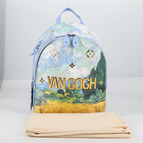LOUIS VUITTON Masters Collection Van Gogh Palm Springs Blue M43374 Auth 138037SA