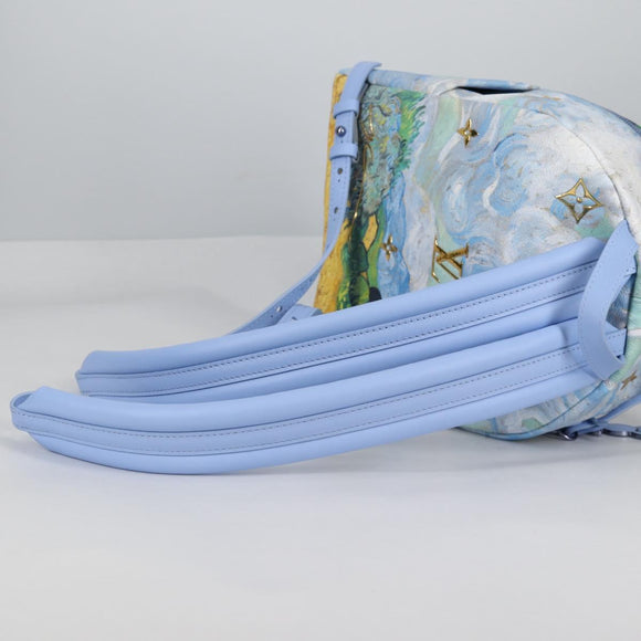 LOUIS VUITTON Masters Collection Van Gogh Palm Springs Blue M43374 Auth 138037SA