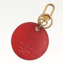 LOUIS VUITTON Yayoi Kusama Porte Cles Monogram Pumpkin Charm M66738 Auth 138042-5
