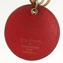 LOUIS VUITTON Yayoi Kusama Porte Cles Monogram Pumpkin Charm M66738 Auth 138042-6