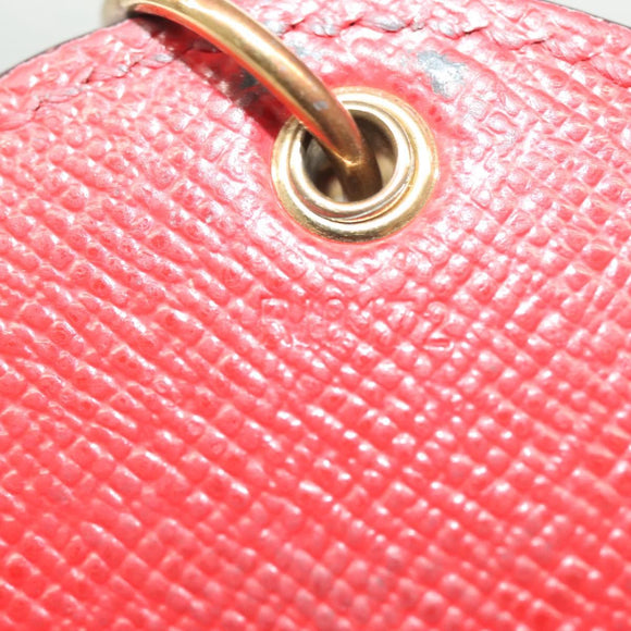 LOUIS VUITTON Yayoi Kusama Porte Cles Monogram Pumpkin Charm M66738 Auth 138042