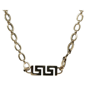 VERSACE Necklace metal Gold Auth 138043