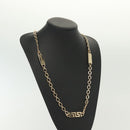 VERSACE Necklace metal Gold Auth 138043-14