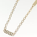 VERSACE Necklace metal Gold Auth 138043-9
