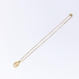 Christian Dior Necklace metal Gold Auth 138045 - 0