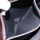 BURBERRY Nova Check Hand Bag Canvas Beige Silver Auth 138052-20