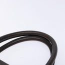 BURBERRY Nova Check Hand Bag Canvas Beige Silver Auth 138052-8