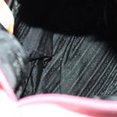 PRADA Tote Bag Nylon 2Set Gray Pink Auth 138061-17