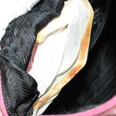 PRADA Tote Bag Nylon 2Set Gray Pink Auth 138061-18