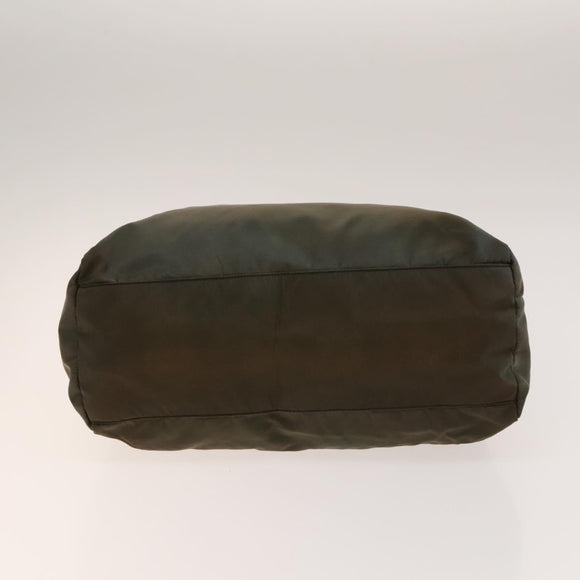 PRADA Tote Bag Nylon 2Set Gray Pink Auth 138061