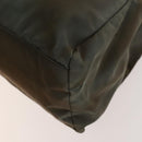 PRADA Tote Bag Nylon 2Set Gray Pink Auth 138061-8