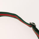 GUCCI GG Canvas Web Sherry Line Tote Bag 2Set Beige Red Green Auth 138062-14