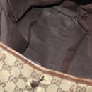 GUCCI GG Canvas Web Sherry Line Tote Bag 2Set Beige Red Green Auth 138062-9