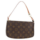 LOUIS VUITTON Monogram Pochette Accessoires Pouch M51980 LV Auth 138067V-1