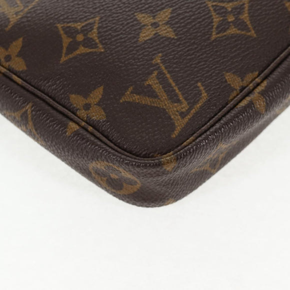 LOUIS VUITTON Monogram Pochette Accessoires Pouch M51980 LV Auth 138067V