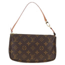 LOUIS VUITTON Monogram Pochette Accessoires Pouch M51980 LV Auth 138067V-13