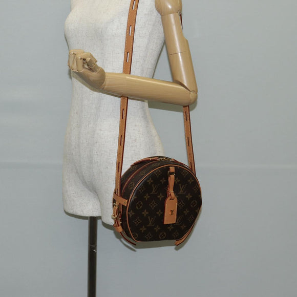 LOUIS VUITTON Monogram Bouatt Chapeau Souple MM Shoulder Bag M45647 Auth 138068M