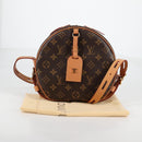 LOUIS VUITTON Monogram Bouatt Chapeau Souple MM Shoulder Bag M45647 Auth 138068M-12