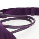 PRADA Hand Bag Nylon 2way Purple Gold Auth 138073M-14