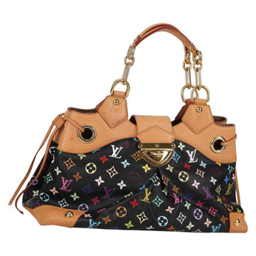 LOUIS VUITTON Monogram Multicolor Ursula Tote Bag Black M40124 LV Auth 138074V