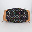 LOUIS VUITTON Monogram Multicolor Ursula Tote Bag Black M40124 LV Auth 138074V-5