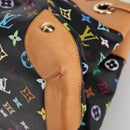 LOUIS VUITTON Monogram Multicolor Ursula Tote Bag Black M40124 LV Auth 138074V-18