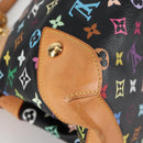 LOUIS VUITTON Monogram Multicolor Ursula Tote Bag Black M40124 LV Auth 138074V-19