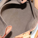 LOUIS VUITTON Monogram Multicolor Ursula Tote Bag Black M40124 LV Auth 138074V-10