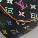 LOUIS VUITTON Monogram Multicolor Sologne Shoulder Bag Black M92639 Auth 138075V-17