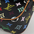 LOUIS VUITTON Monogram Multicolor Sologne Shoulder Bag Black M92639 Auth 138075V-18