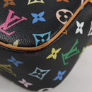 LOUIS VUITTON Monogram Multicolor Sologne Shoulder Bag Black M92639 Auth 138075V-20