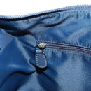 Christian Dior Trotter Canvas Shoulder Bag Navy Silver Auth 138077V-24