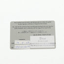 Christian Dior Trotter Canvas Shoulder Bag Navy Silver Auth 138077V-11