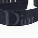 Christian Dior Trotter Canvas Shoulder Bag Navy Silver Auth 138077V-14