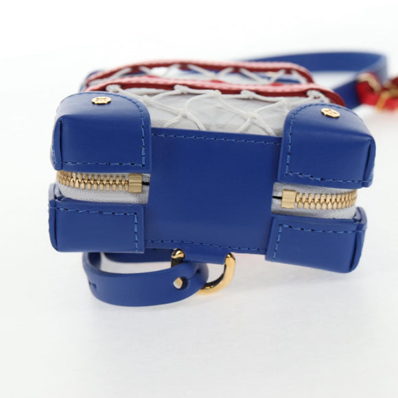 LOUIS VUITTON White LV X NBA Soft Trunk Phone Box Bag M80101 LV Auth 138078M