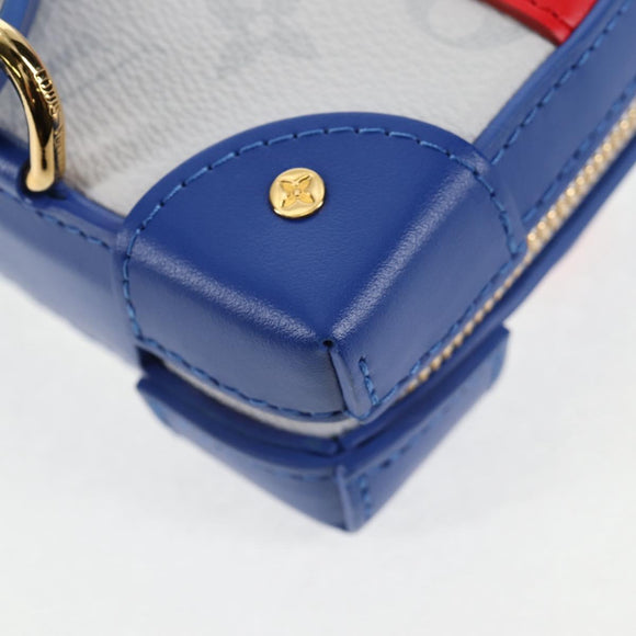 LOUIS VUITTON White LV X NBA Soft Trunk Phone Box Bag M80101 LV Auth 138078M