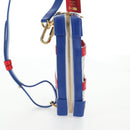 LOUIS VUITTON White LV X NBA Soft Trunk Phone Box Bag M80101 LV Auth 138078M-5