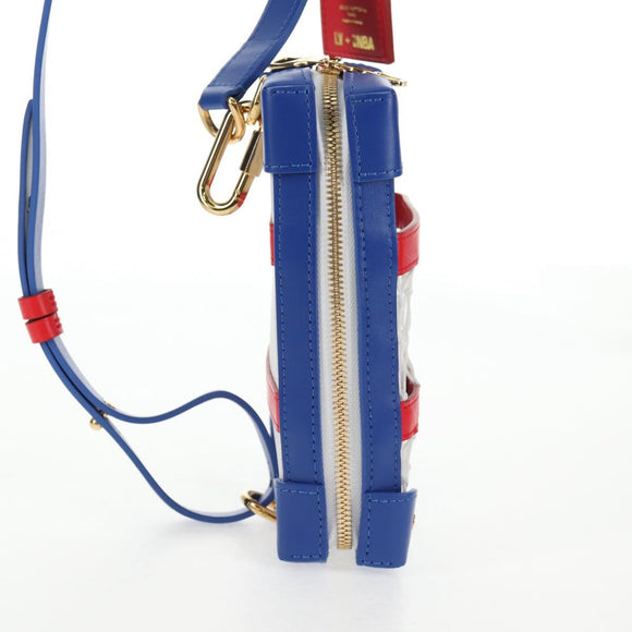 LOUIS VUITTON White LV X NBA Soft Trunk Phone Box Bag M80101 LV Auth 138078M