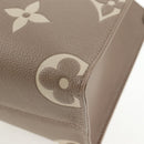 LOUIS VUITTON Monogram Empreinte On The Go PM Bag 2way Claim M45779 Auth 138080M-11